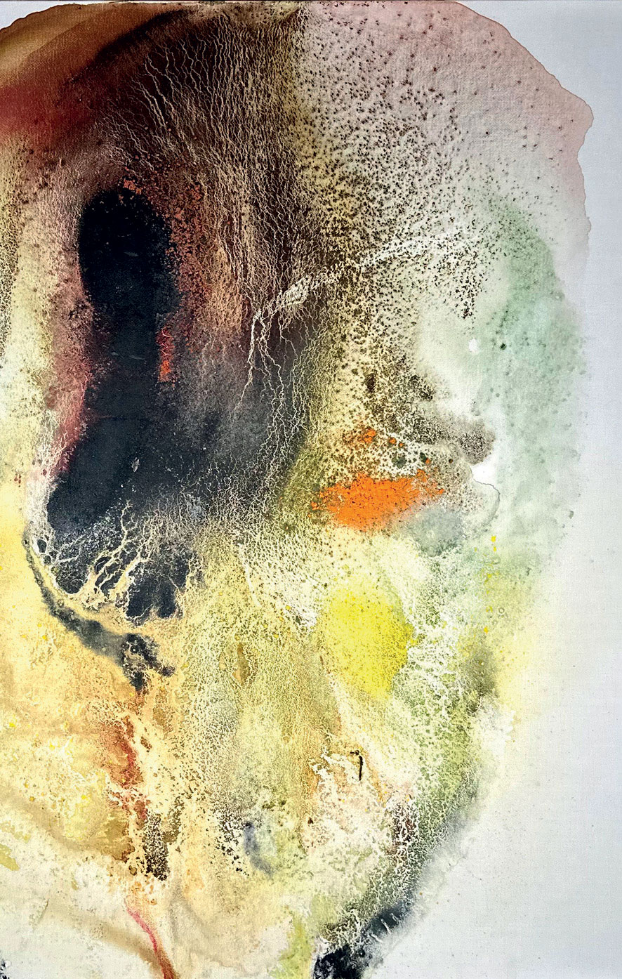 Skadi - 80 x 80 cm (détail)